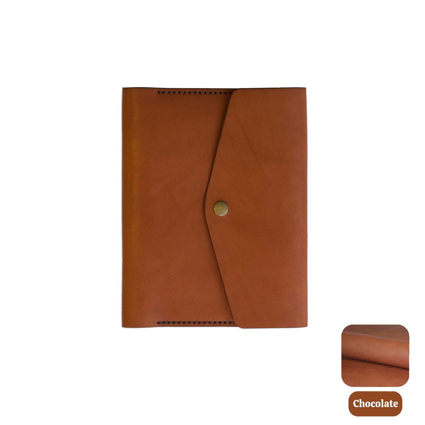 A5 Leather Notebook Cover - Minimalist Range
