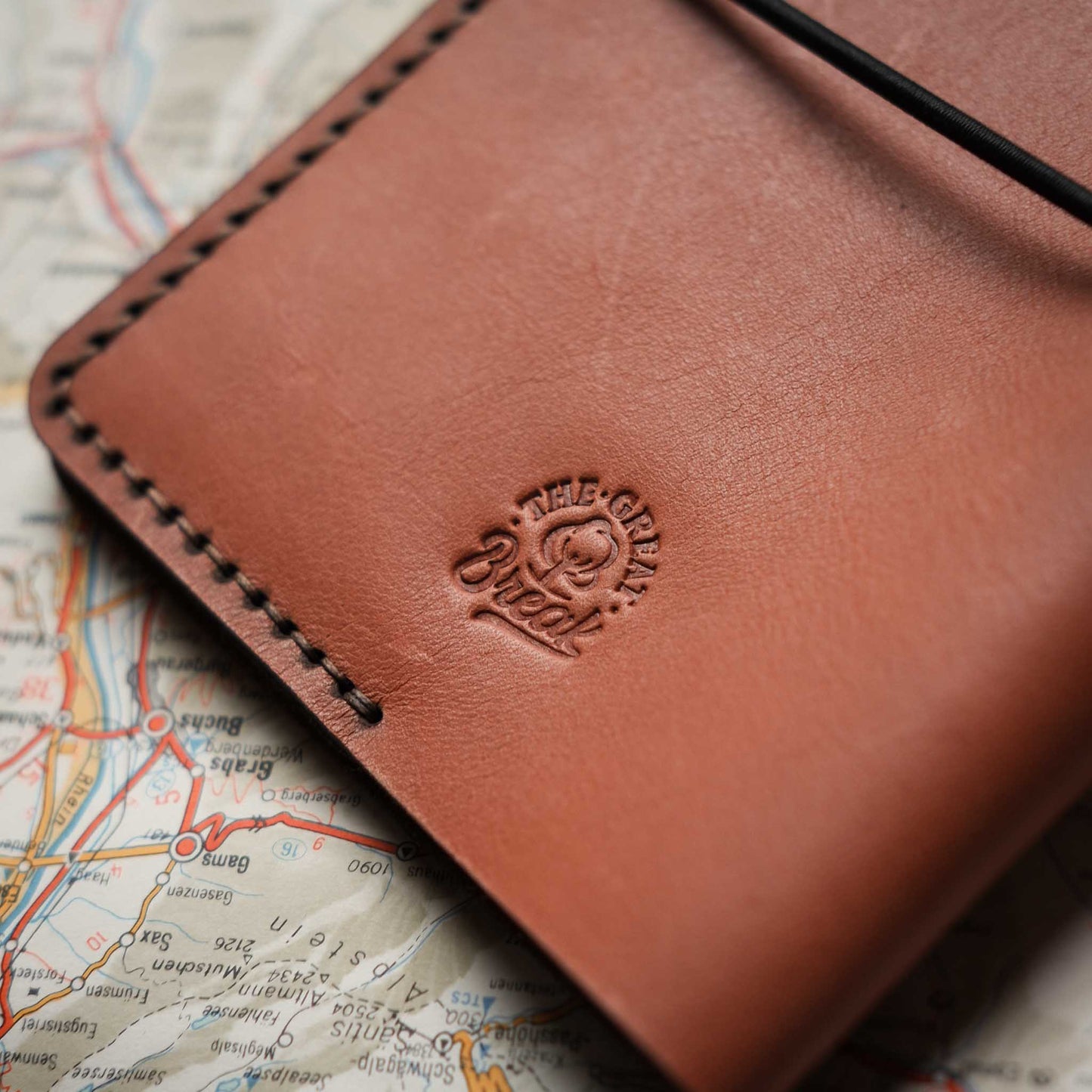 A6 Leather Notebook Cover - Adventure Range - The Great Break