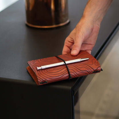 A6 Leather Journal Cover - Adventure Range