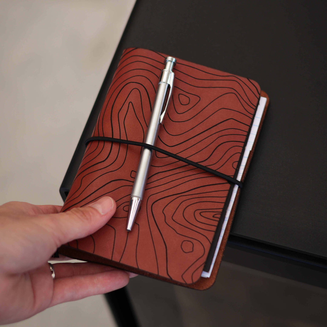 A6 Leather Journal Cover - Adventure Range