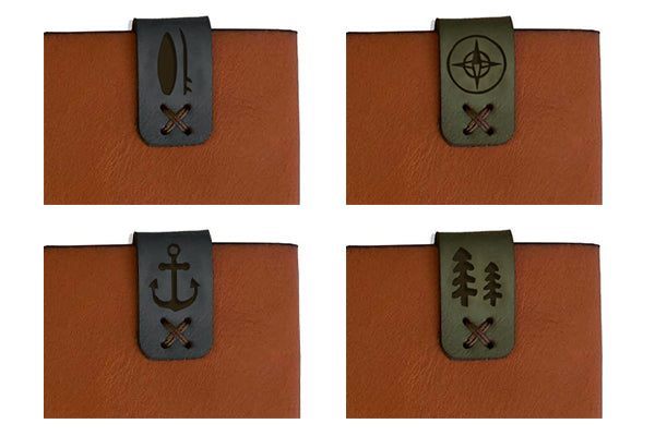 A6 Leather Notebook Cover - Adventure Range