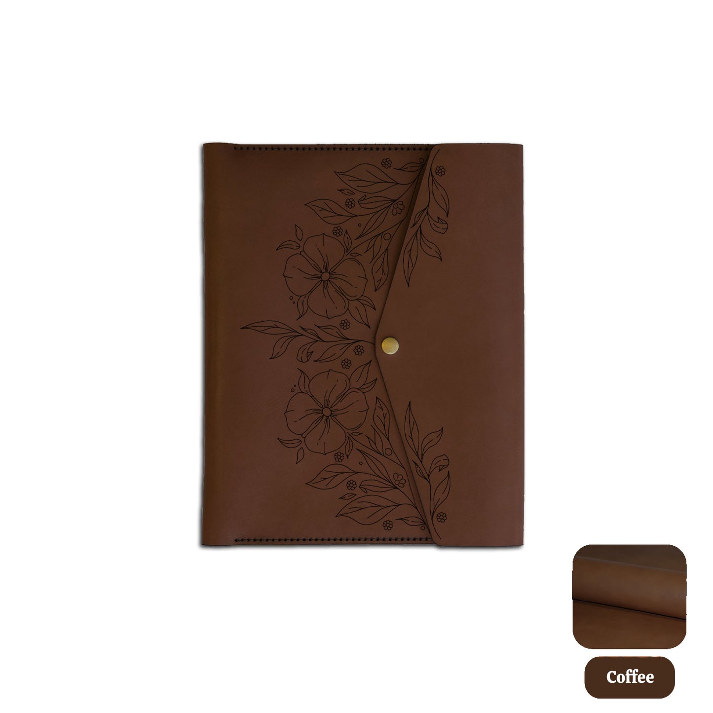 Leather Padfolio - Floral Range