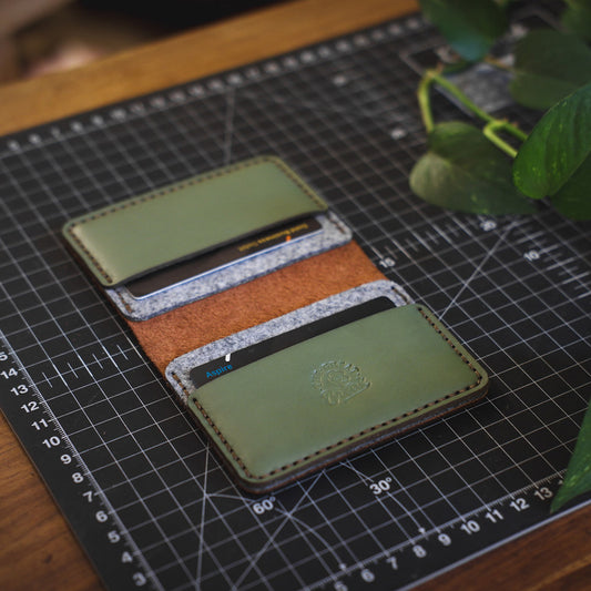 Leather Wallet - Floral Range