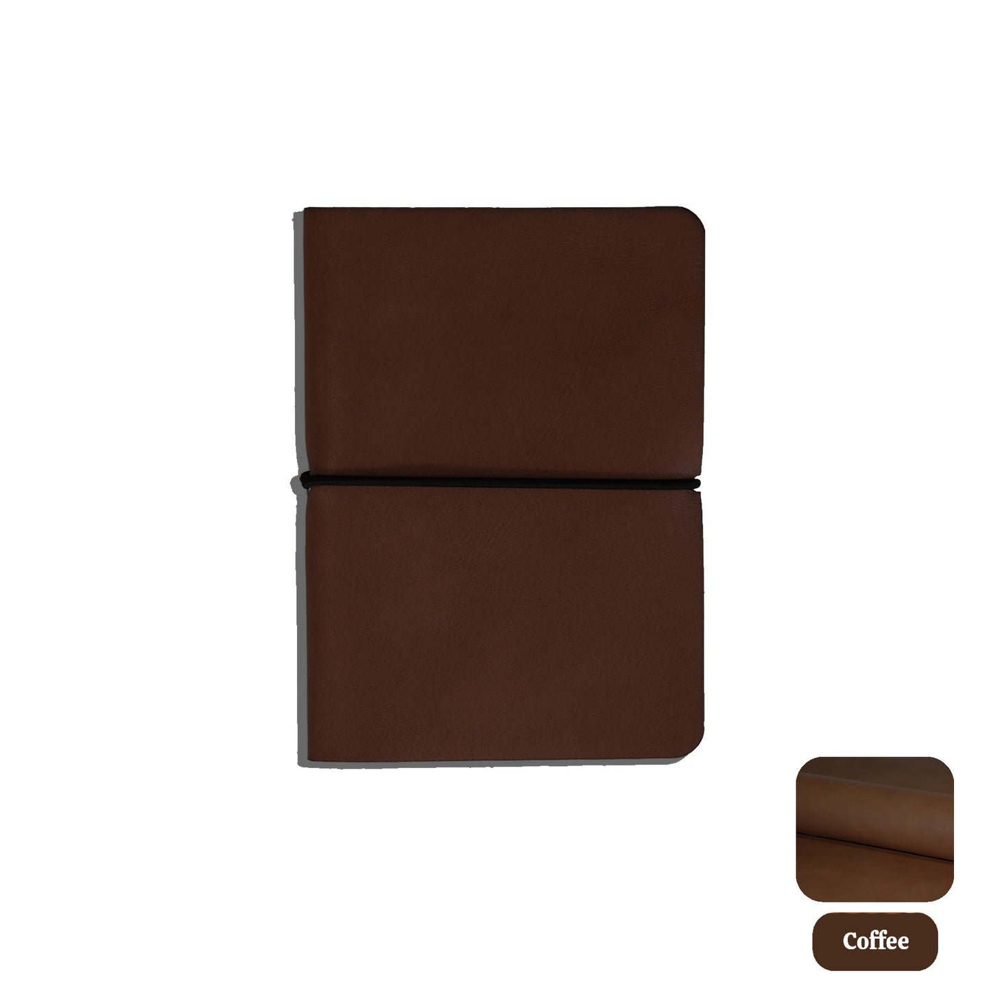 A6 Leather Notebook Cover - Minimalist Range