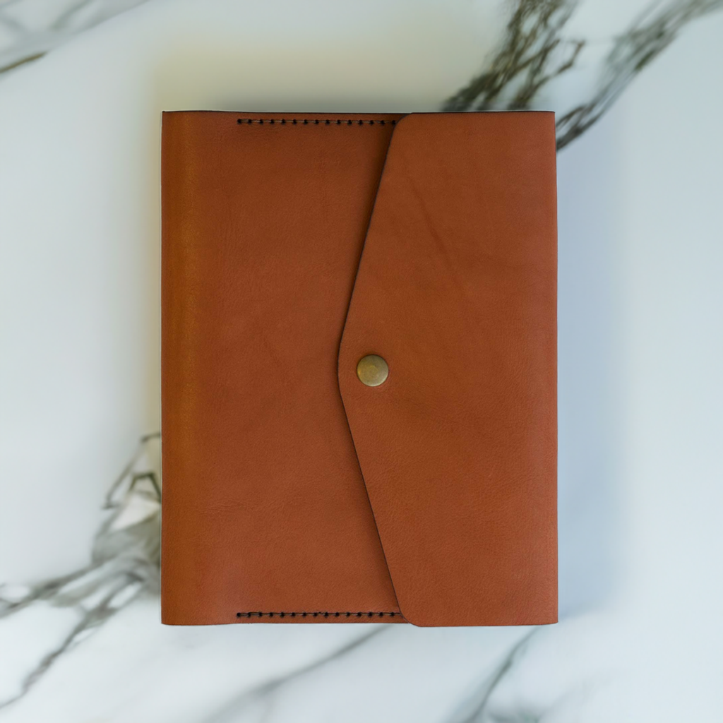 A5 Leather Notebook Cover - Minimalist Range